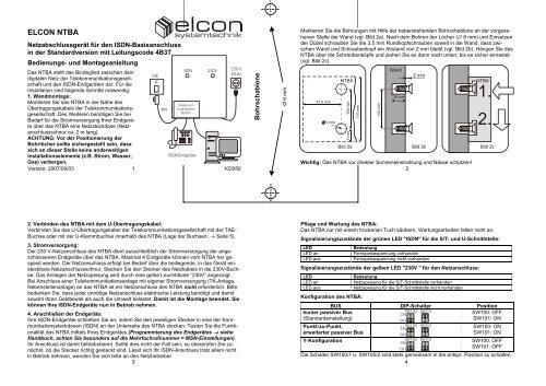 ELCON NTBA - Elcon Systemtechnik