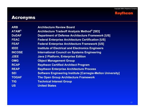 Architecture - Software Engineering Institute - Carnegie Mellon ...