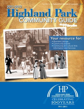 Summer 2011 - Highland Park Chamber of Commerce