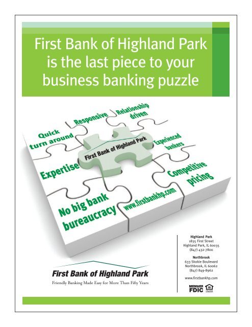 Summer 2011 - Highland Park Chamber of Commerce