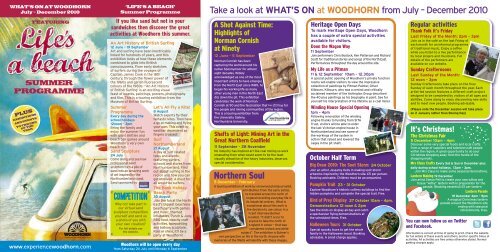 woodhorn - Days Out Leaflets