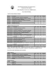 Plan de estudios - Universidad Nacional de Huancavelica