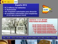 2012 - OrganizaciÃ³n Nacional de Trasplantes