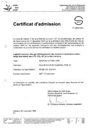 Certificat d'admission - LegNet