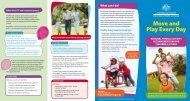 Move and Play Every Day - Department of Health and Ageing