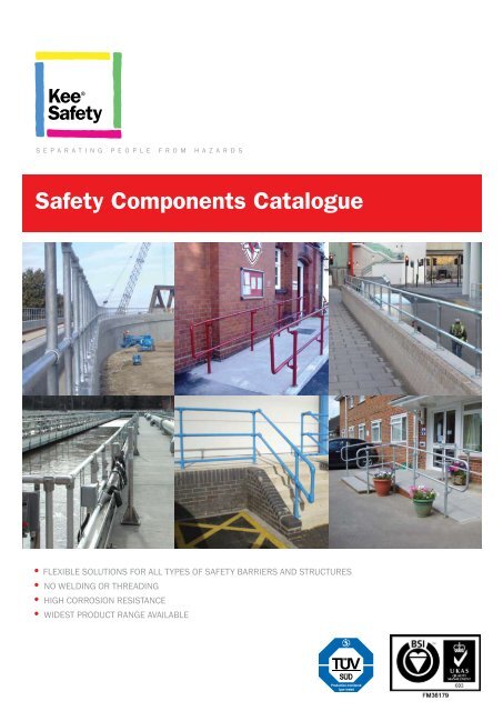 Kee Lite® Aluminum Railings - Modular Guardrail Components - Kee