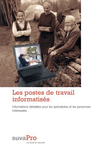 Les postes de travail informatisés - SOHF