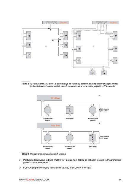 FC510 i FC520 uputstvo za instalaciju (srpski) - alarmcentar