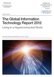 The Global Information Technology Report 2012 - World Economic ...