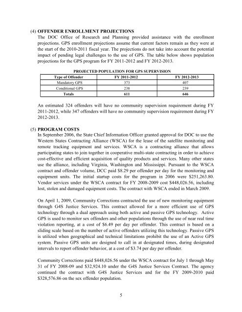 Electronic Monitoring - North Carolina Department of Corrections