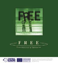 FREE project booklet - FREE - From Research to Enterprise