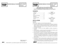 Viking Pump Technical Service Manual 340 for Spur Gear Pumps ...