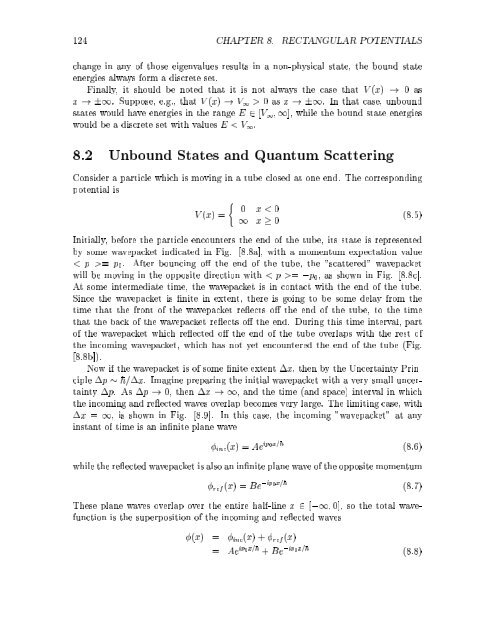 1 PHYSICS 430 Lecture Notes on Quantum Mechanics J. Greensite ...