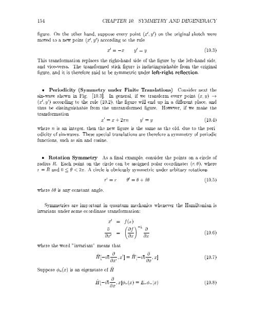 1 PHYSICS 430 Lecture Notes on Quantum Mechanics J. Greensite ...