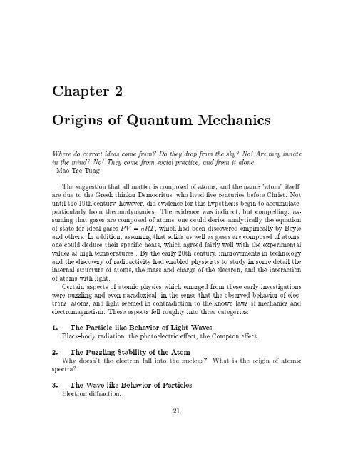 1 PHYSICS 430 Lecture Notes on Quantum Mechanics J. Greensite ...