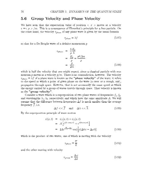 1 PHYSICS 430 Lecture Notes on Quantum Mechanics J. Greensite ...