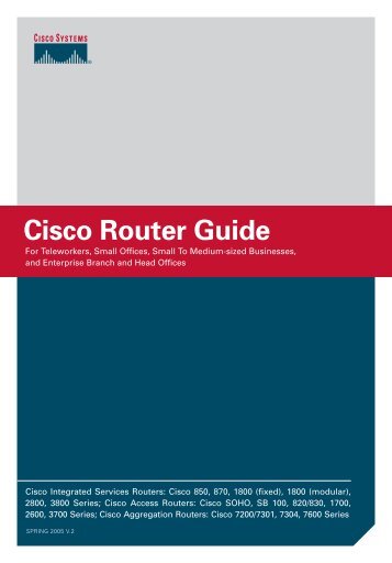 Cisco Router Guide