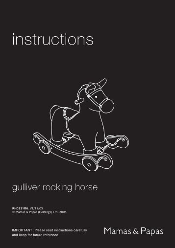 Gulliver Rocking Horse V1 - Mamas & Papas