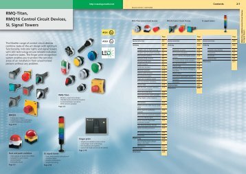 RMQ-Titan, RMQ16 Control Circuit Devices, SL Signal Towers