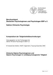 Tätigkeitsfeldbeschreibung Notfallpsychologie BDP Mai 2007\374