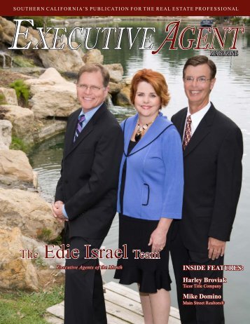 The Edie Israel Team - Executive Agent Magazine