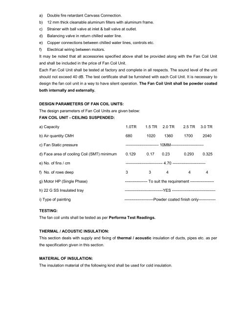 Tender Specification for Supply, Erection, Testing and ... - IDCO