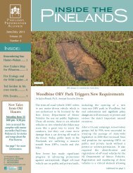 Woodbine ORV Park Triggers New Requirements - Pinelands ...
