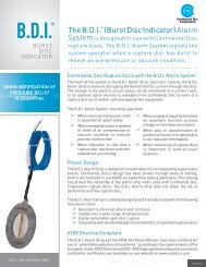 B.D.I.® - Continental Disc Corporation