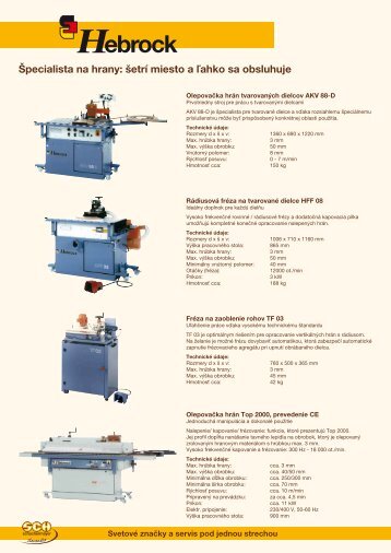 prospekt - Stroje Slovakia