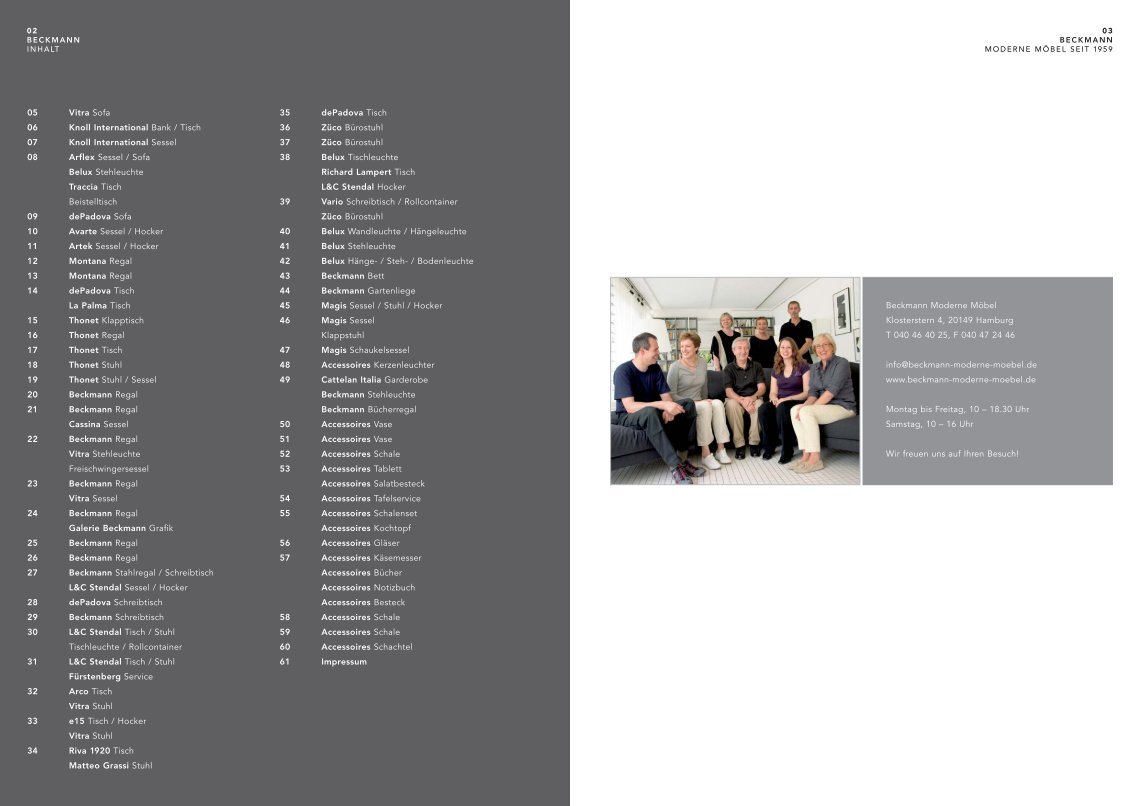 modernes mobel design, 1 free magazines from beckmann.moderne.moebel.de, Design ideen