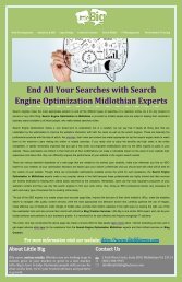 End All Your Searches with Search Engine Optimization Midlothian Experts