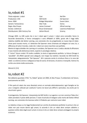 Io,robot #1 Io,robot #2 - Ic Malcesine - News