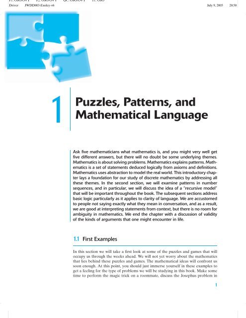 discrete mathematics ensley solutions discrete mathematics ensley solutions