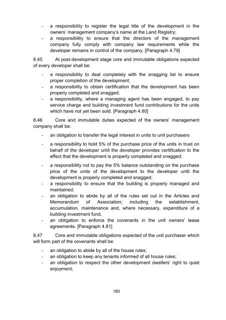 Report on Multi-Unit Developments - Law Reform Commission