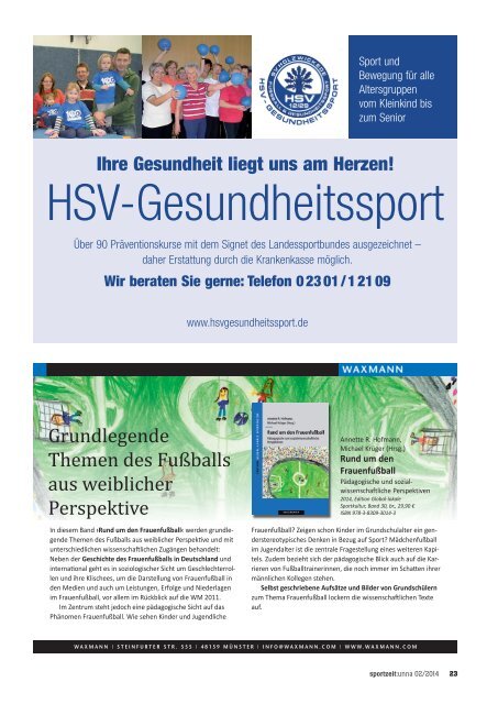 Sportzeit Unna 02/2014