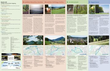 Wandertipps rund um Aarau (PDF) - Aarau Info