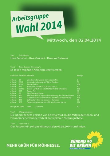 Wahl 2014