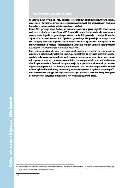 Sprawozdanie z dziaÅalnoÅci NIK w 2008 roku (plik PDF)