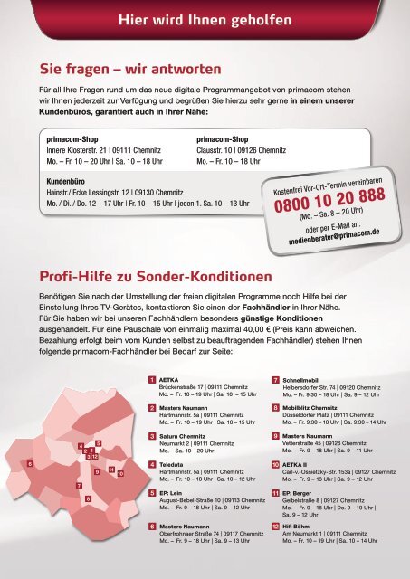 Info-Broschüre komplett - Primacom