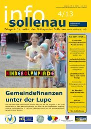 Sollenau-Info 4/2013