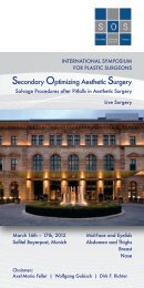 Secondary Optimizing Aesthetic Surgery - boeld communication