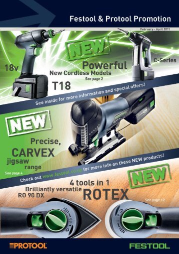 Download promotion Brochure - Festool Power Tools