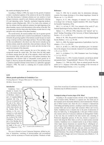 O-92 Silicate pseudo-speleothem in GradaÅ¡nica Cave