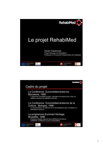 Présentation du projet RehabiMed