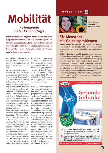 Kundenzeitung aktuell - Apotheke zum Lebensbaum