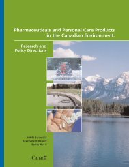 Pharmaceuticals and Personal Care Products in the Canadian