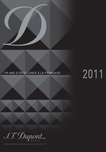 139 ans d'excellence à la française 139 years of french ... - Penbox