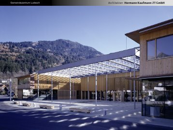 Gemeindezentrum Ludesch - Entwerfen und Energieeffizientes Bauen