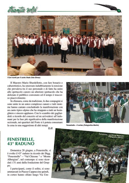 Ottobre 2009 - ANA Sezione di Pinerolo - Associazione Nazionale ...