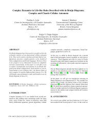 Complex and Chaotic Cellular Automata - International Center of ...